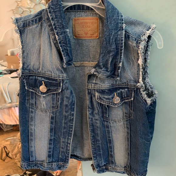 Blue jeans vest - Picture 1 of 1
